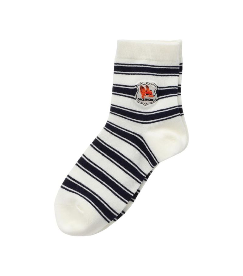 Disney Zootropolis 2 Women's 3 Pairs Crew Socks Gift Box