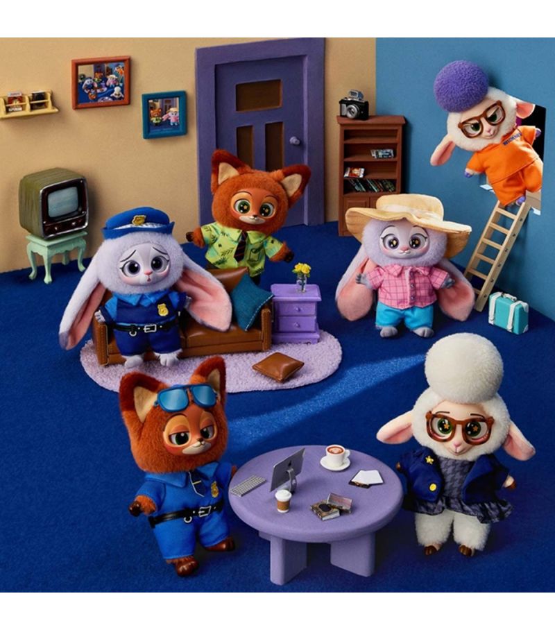 Disney Zootopia Collection Vinyl Plush Toy Surprise Blind Box