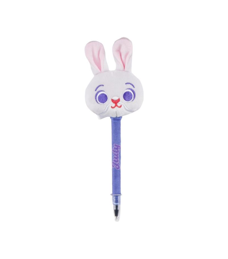 Disney Zootropolis 2 Judy Hopps 0.7mm Black Plush Ballpoint Pen