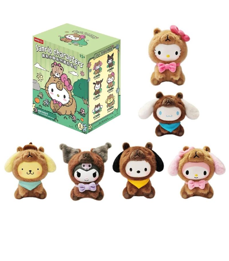 Sanrio Hello Kitty & Friends Chill Capybara Vinyl Plush Surprise Blind Box