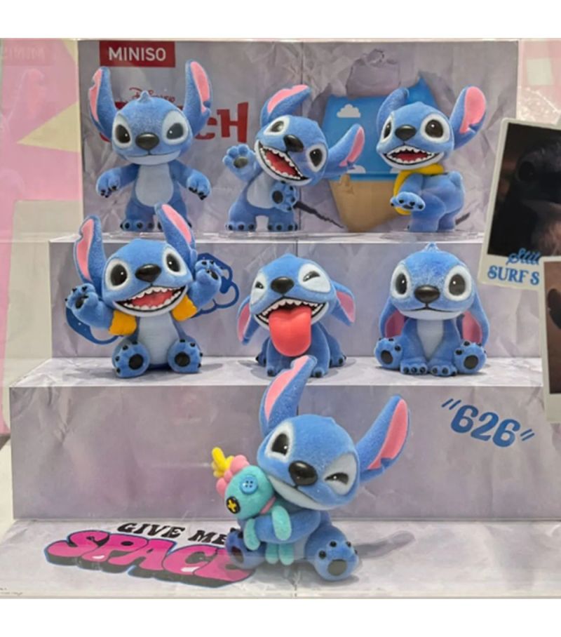 Disney Lilo & Stitch Collection Velvety Surprise Stitch Figure Blind Box