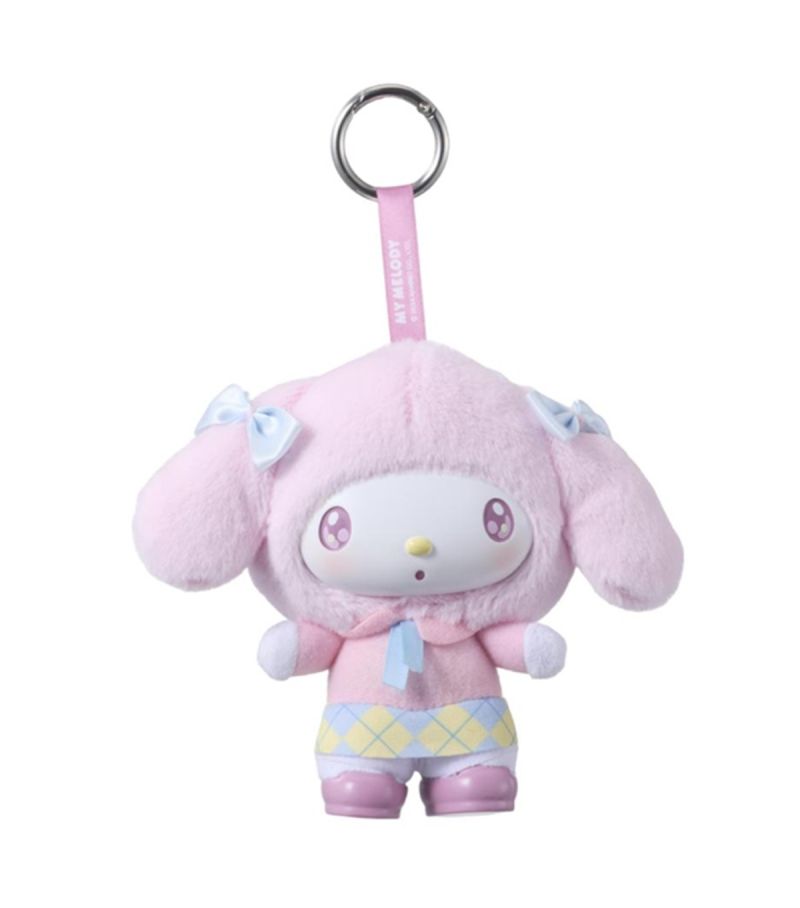 Sanrio Hello Kitty & Friends My Melody Moving Scene Vinyl Plush Pendant