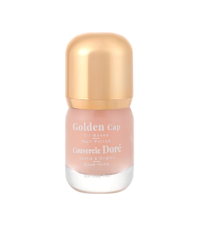 MINISO Golden Cap Oil-Based Nail Polish 11ml Calcium Base Coat Shade 03