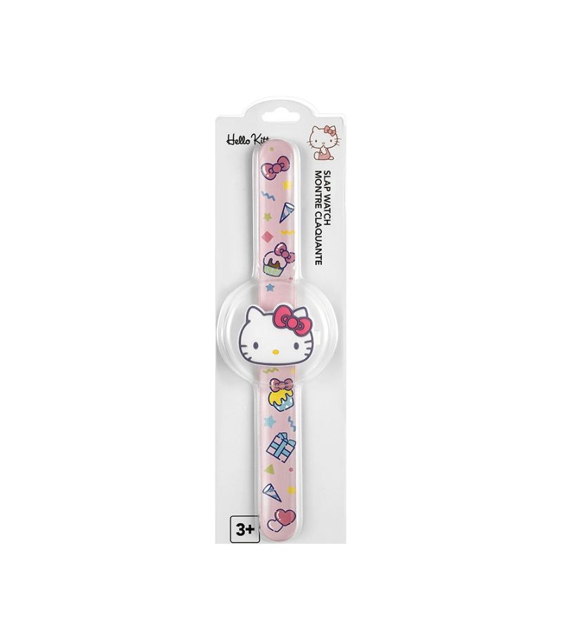 Sanrio Hello Kitty Kids Flip Top Slap Band Watch