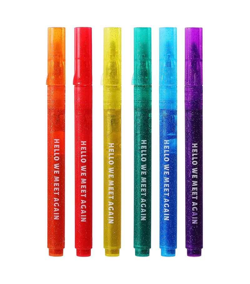 Sassy Me Series Flash Marker Pack Of 6