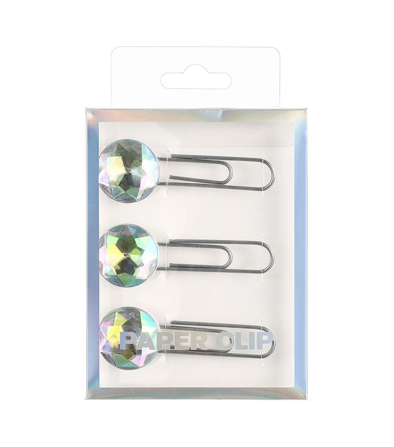 MINISO Gem Paper Clips Set Of 3