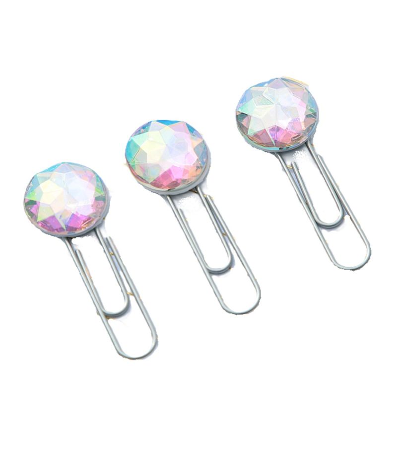 MINISO Gem Paper Clips Set Of 3