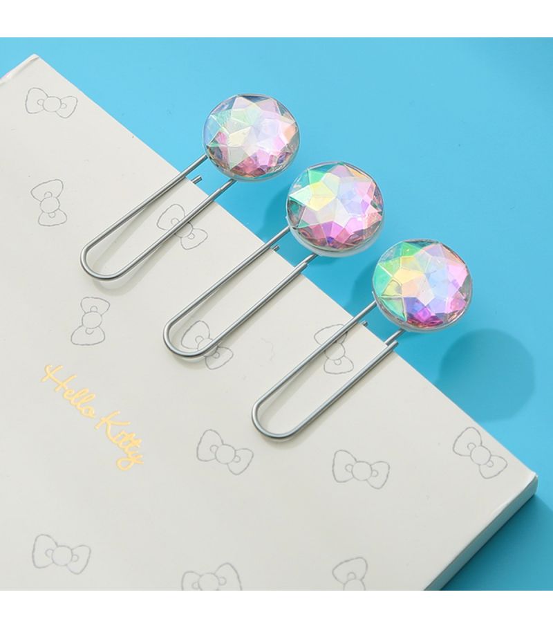 MINISO Gem Paper Clips Set Of 3