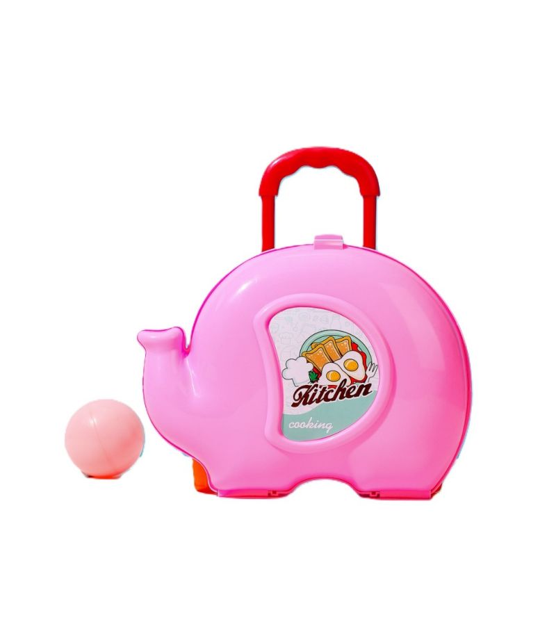 Pretend Play Toys - Pink Kitchen Set