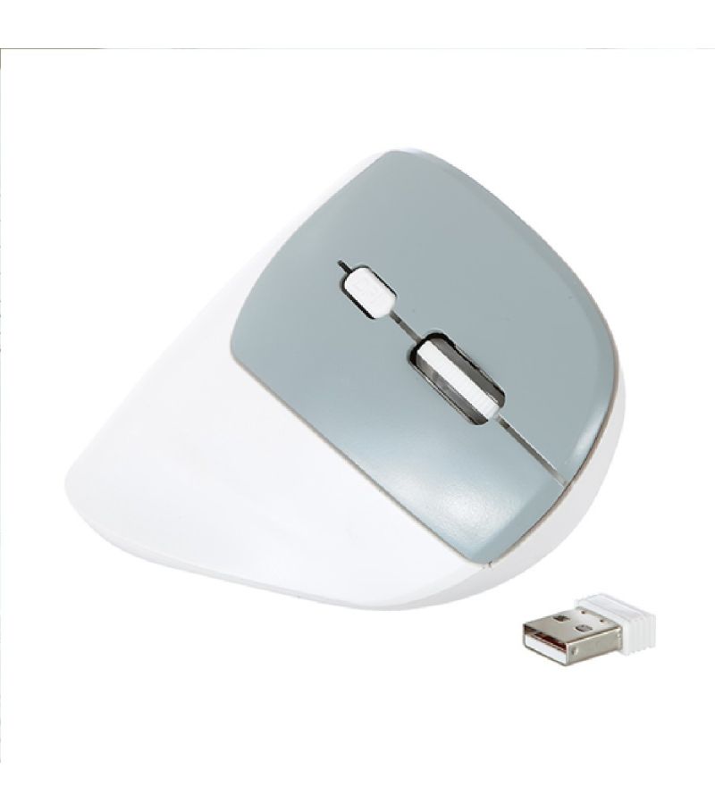 MINISO Ergonomic White Wireless Mouse