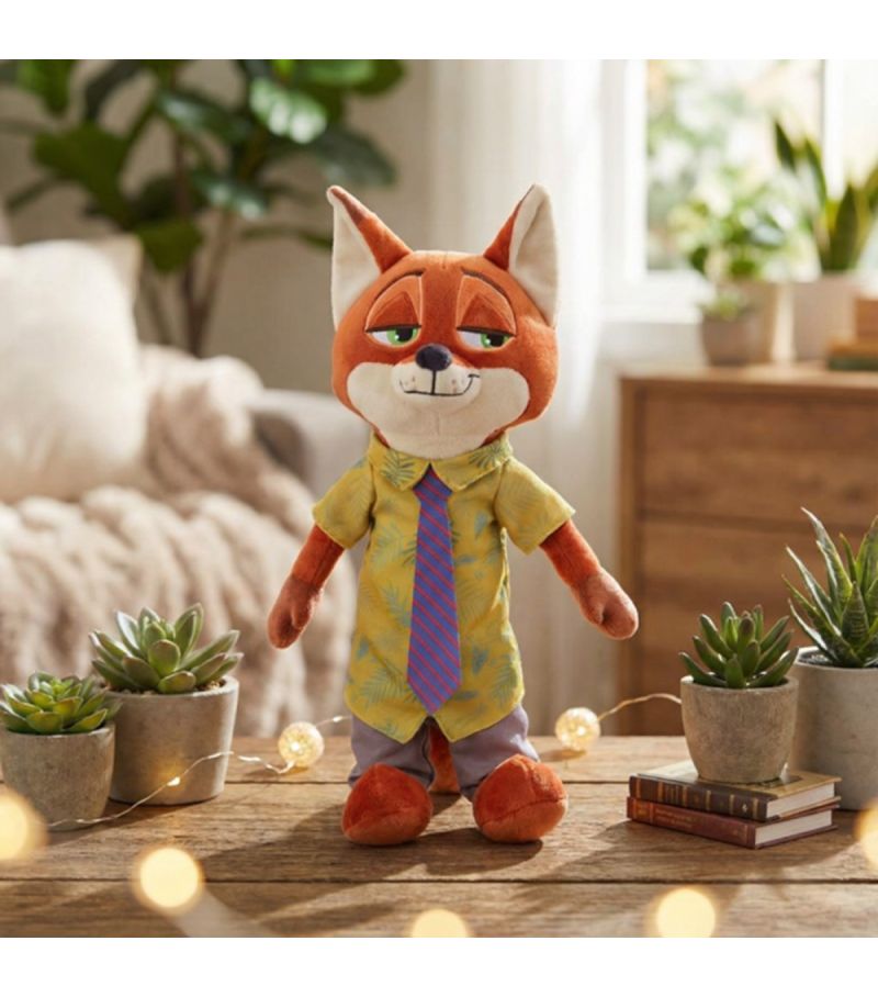 Disney Zootropolis 2 Nick Wilde 17 Inch Standing Plush Soft Toy