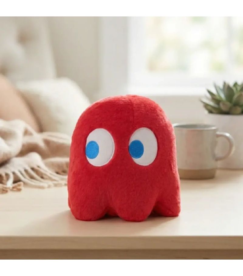 Pacman Blinky 8 Inch Plush Soft Toy