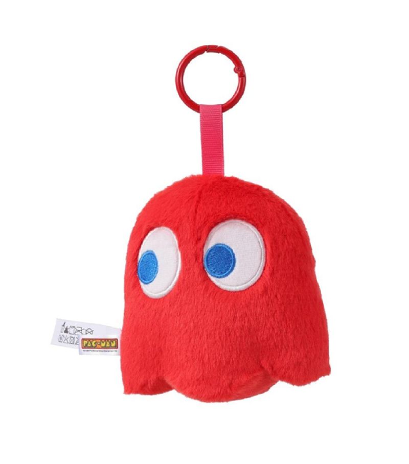 Pacman Blinky 4 Inch Plush Pendant