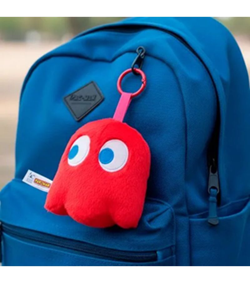 Pacman Blinky 4 Inch Plush Pendant