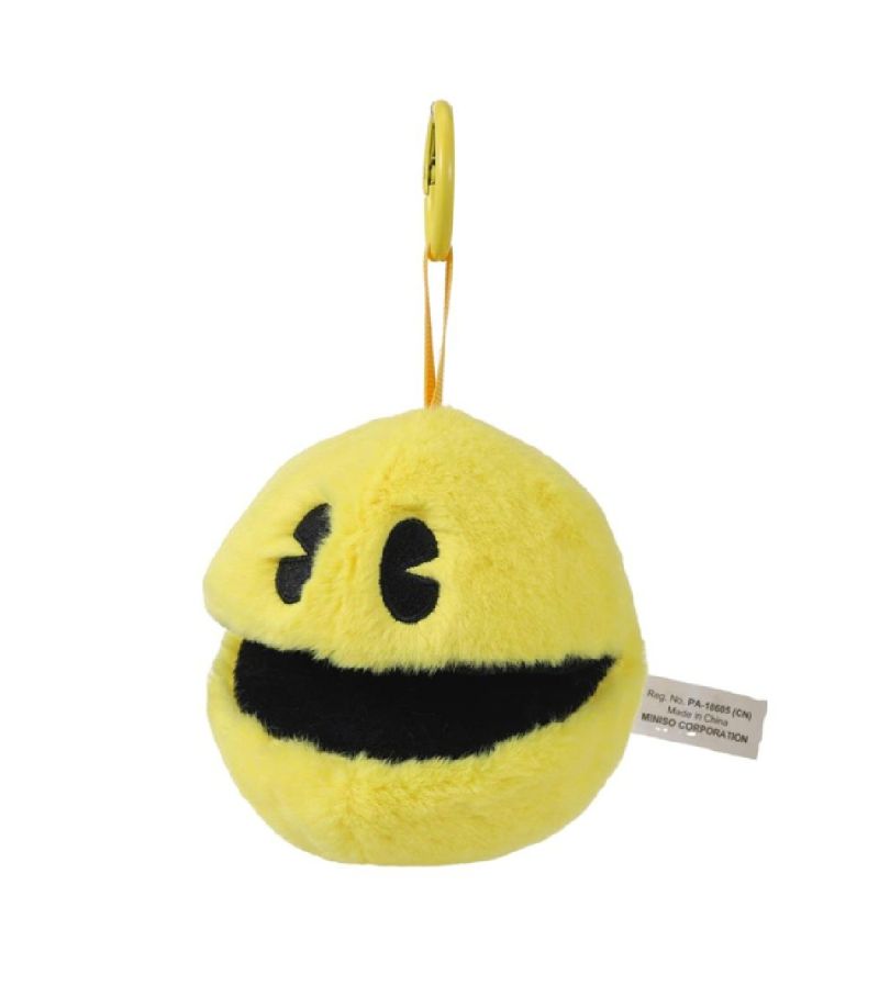Pacman 4 Inch Plush Pendant