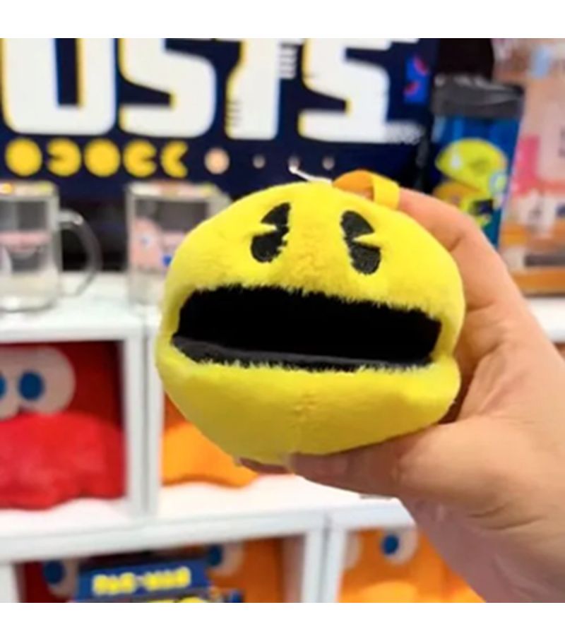 Pacman 4 Inch Plush Pendant
