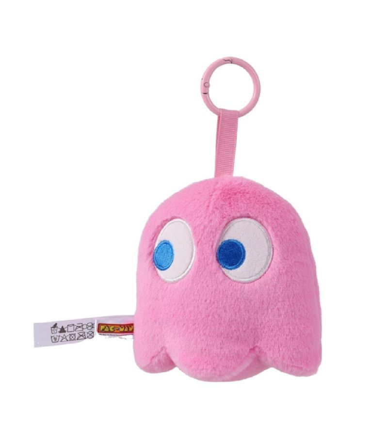 Pacman Pinky 4 Inch Plush Pendant