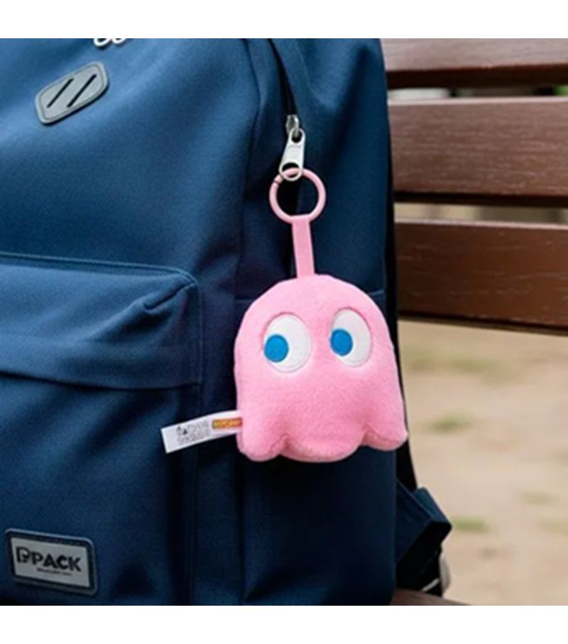 Pacman Pinky 4 Inch Plush Pendant