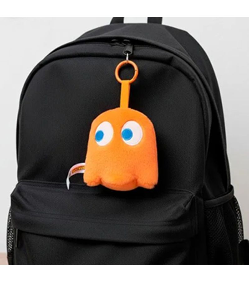 Pacman Clyde 4 Inch Plush Pendant