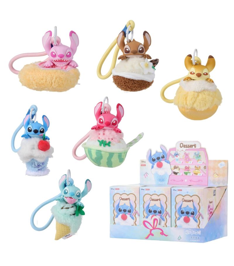 Disney Lilo & Stitch Food Collection Vinyl Plush Pendant Surprise Blind Box