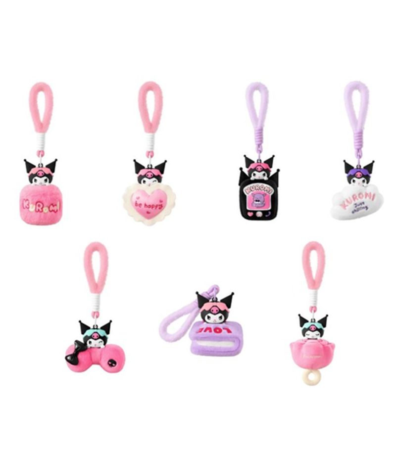 Sanrio Hello Kitty & Friends Kuromi Chilling Time Plush Pendant Surprise Blind Box
