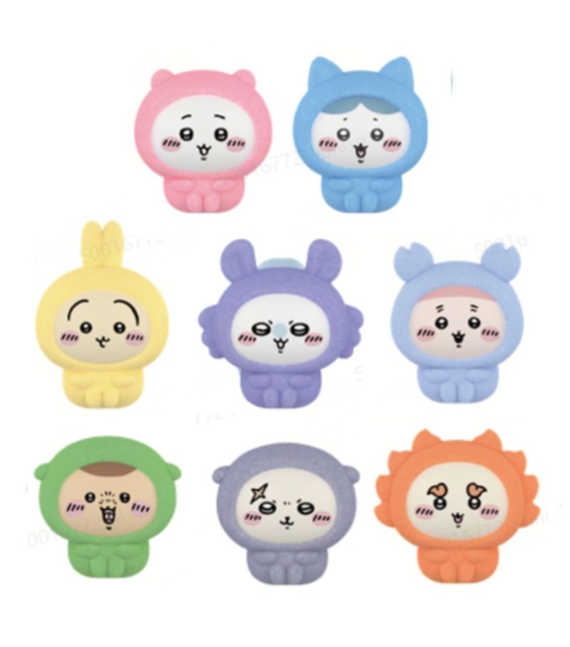 Chiikawa Collection Pajama Party Sitting Figure Surprise Blind Box