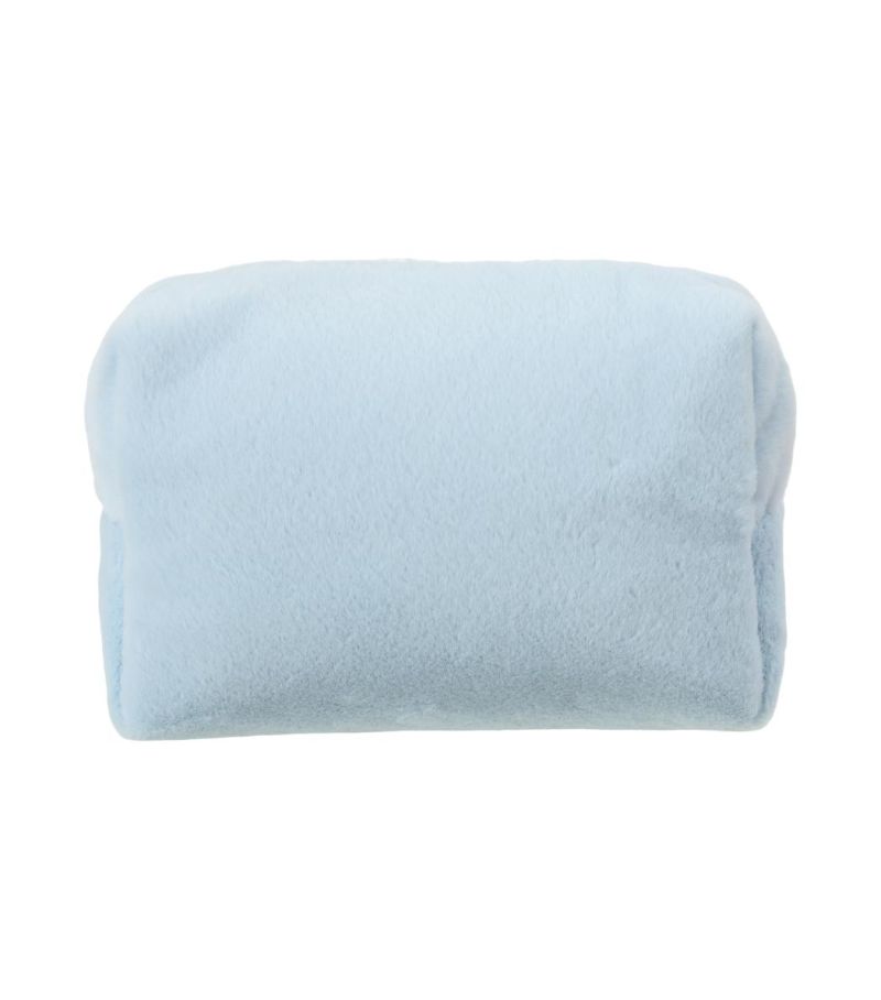 Mofusand Ice Cream Collection Blue Plush Cosmetic Bag