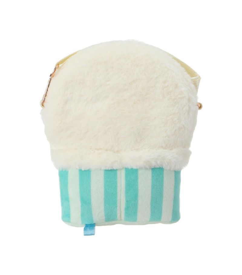 Mofusand Ice Cream Collection Gren Plush Crossbody Bag