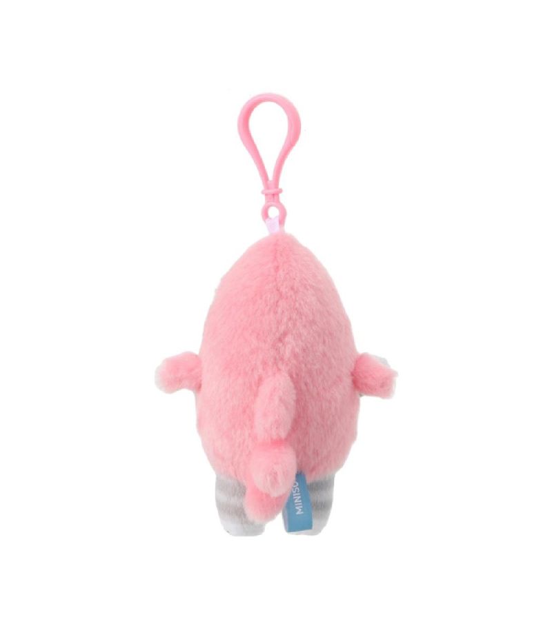 Mofusand Ice Cream Collection Pink Plush Pendant