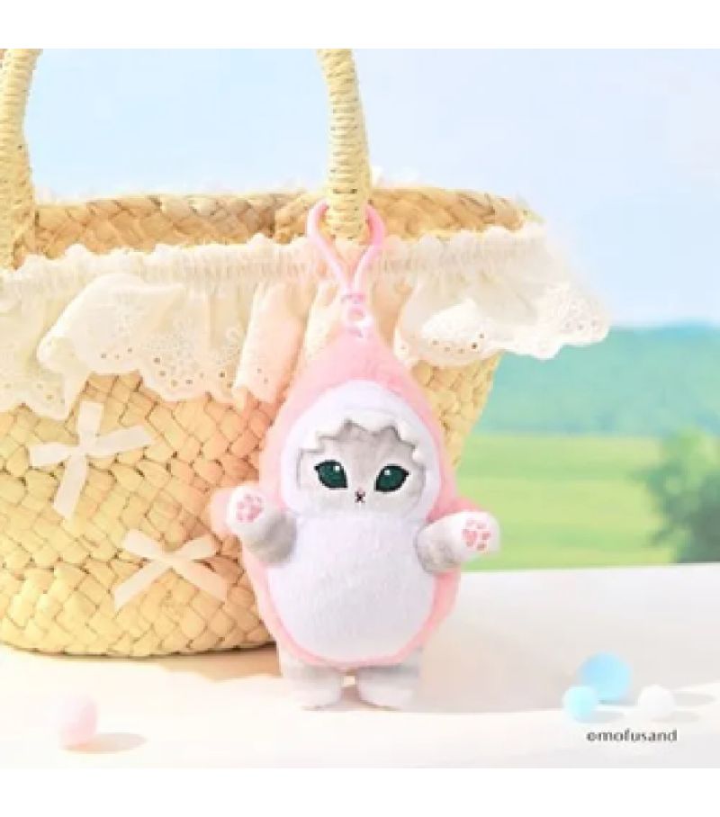 Mofusand Ice Cream Collection Pink Plush Pendant