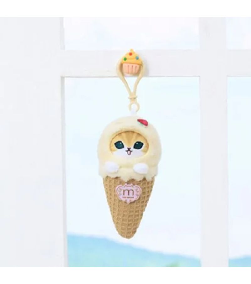 Mofusand Ice Cream Collection Yellow Ice Cream Plush Pendant