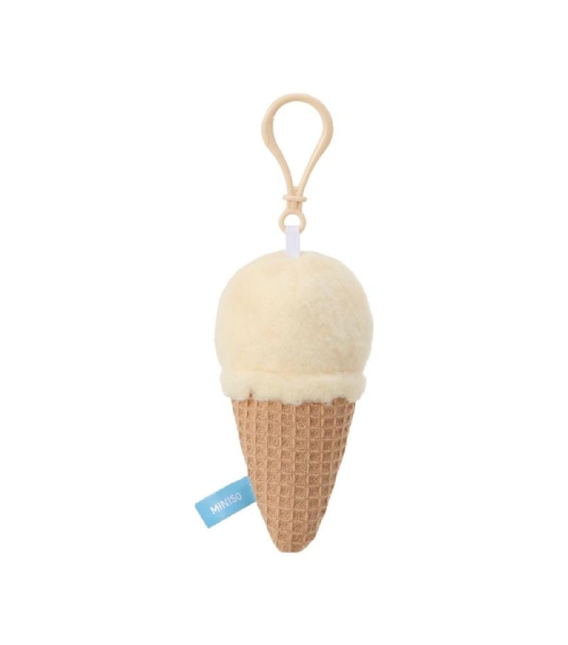 Mofusand Ice Cream Collection Yellow Ice Cream Plush Pendant