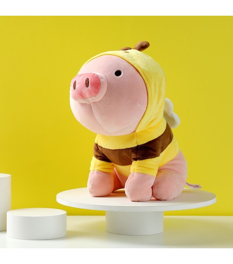 MINISO Piglet Bee Hoodie Plush Soft Toy