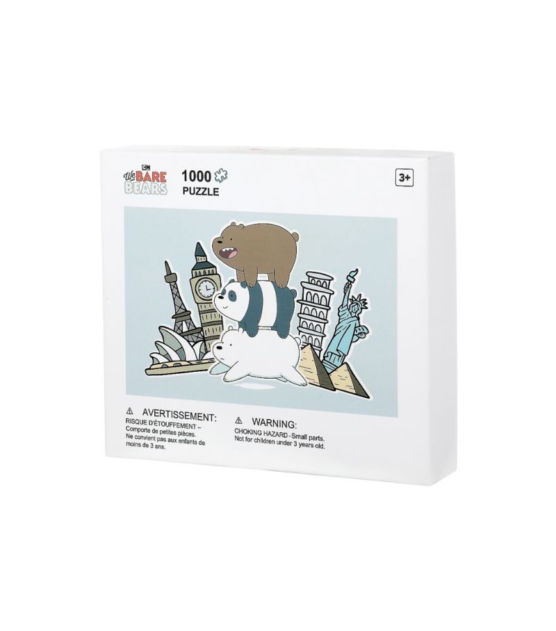 We Bare Bears Places of Interest 1000 Pieces Puzzle