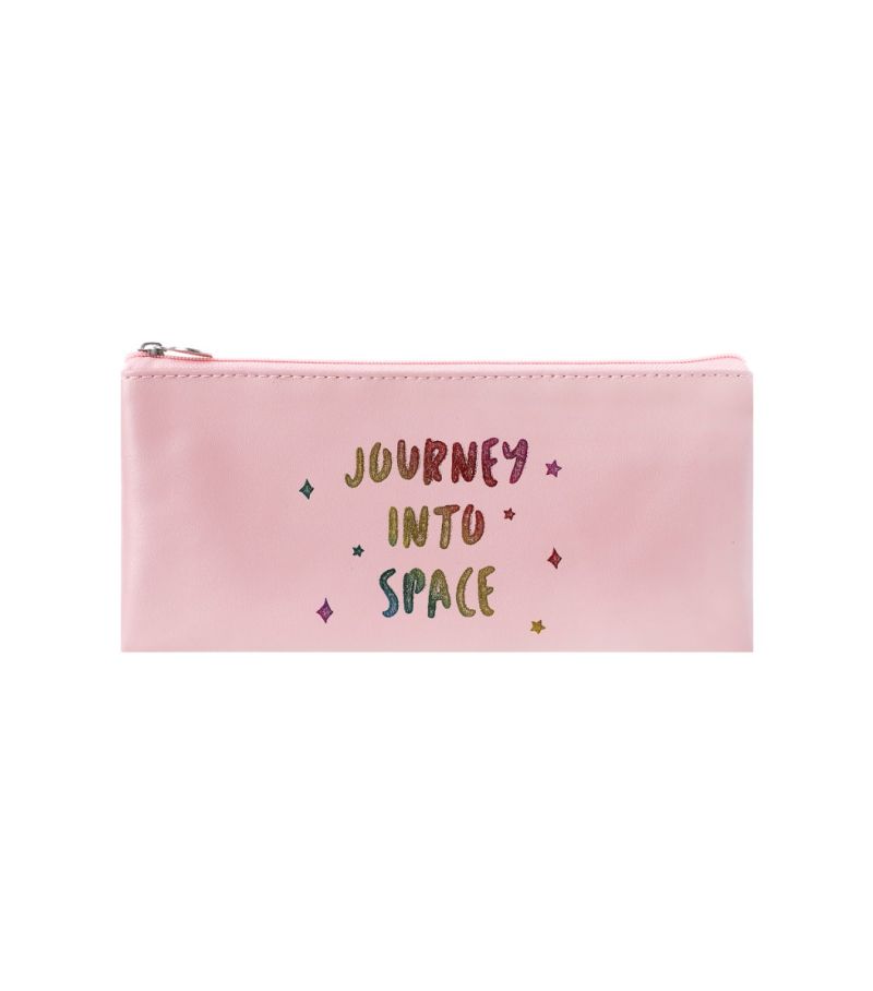 MINISO Pink Pencil Case
