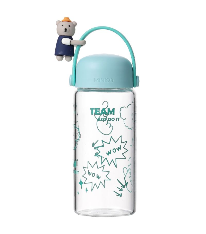 Bear Glass Bottle