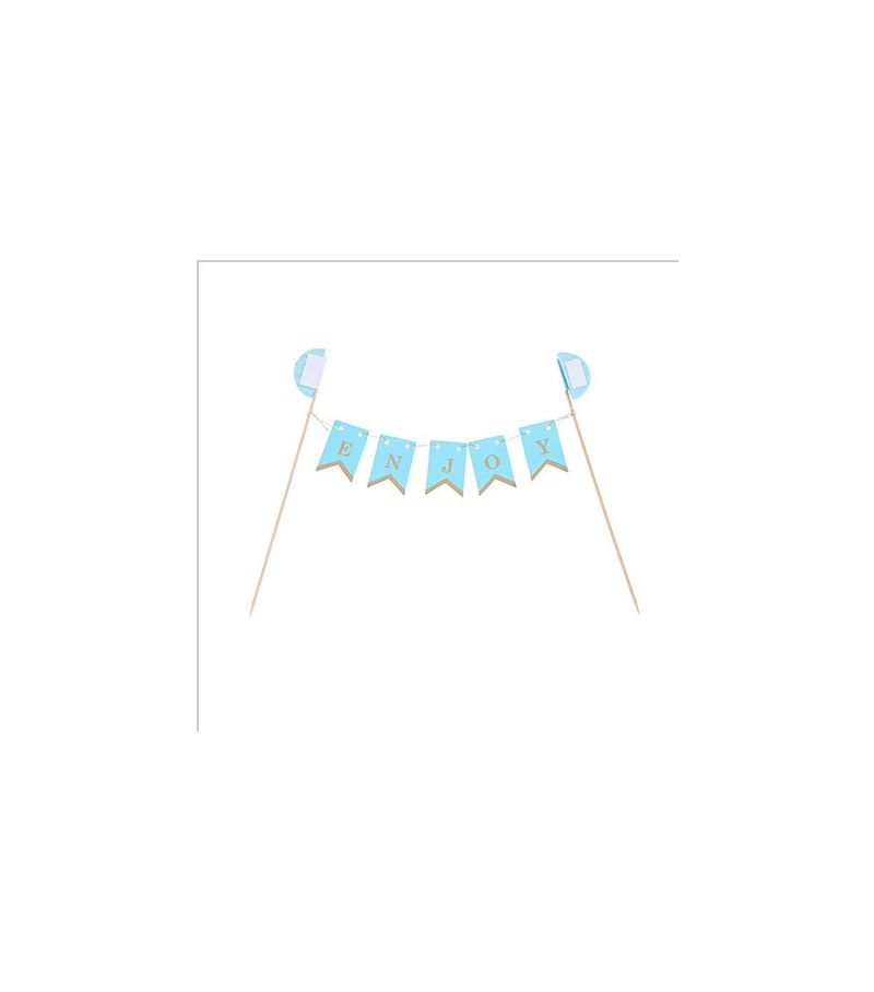 MINISO Enjoy Cake Bunting Toppers 