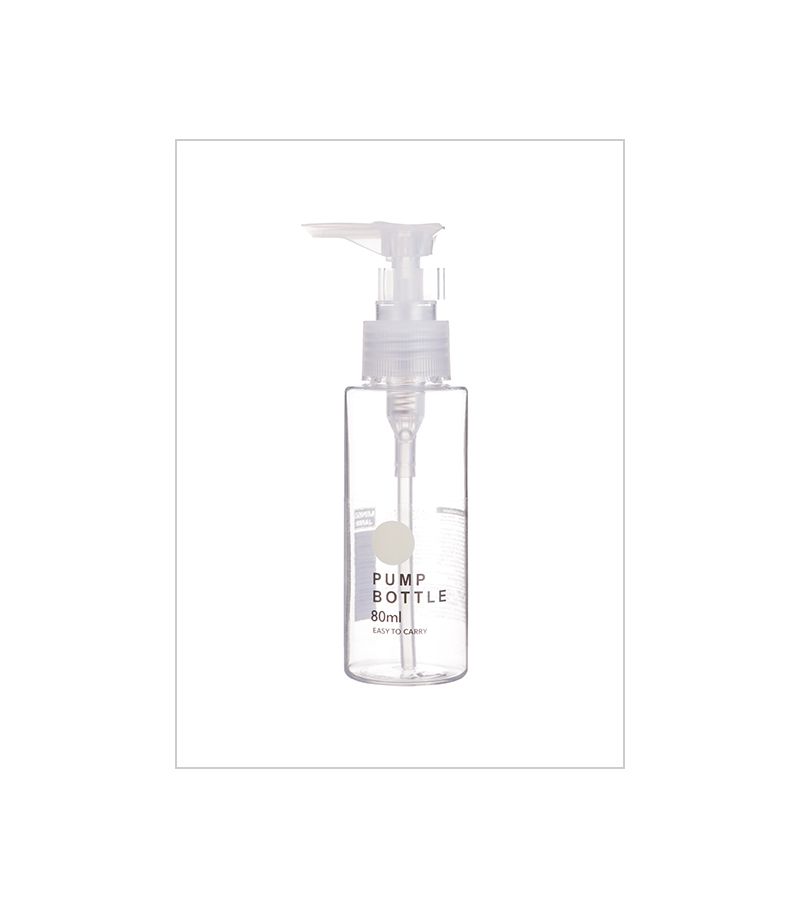 Clear Pump Bottle 
