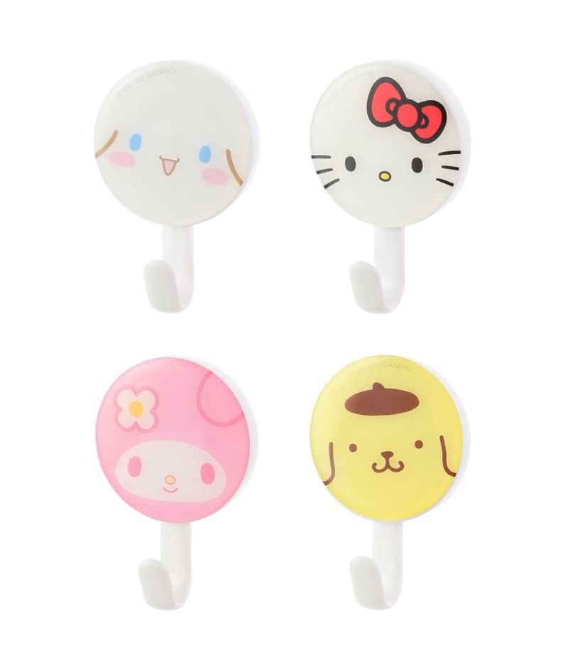 Sanrio Square Hooks 4 Pack