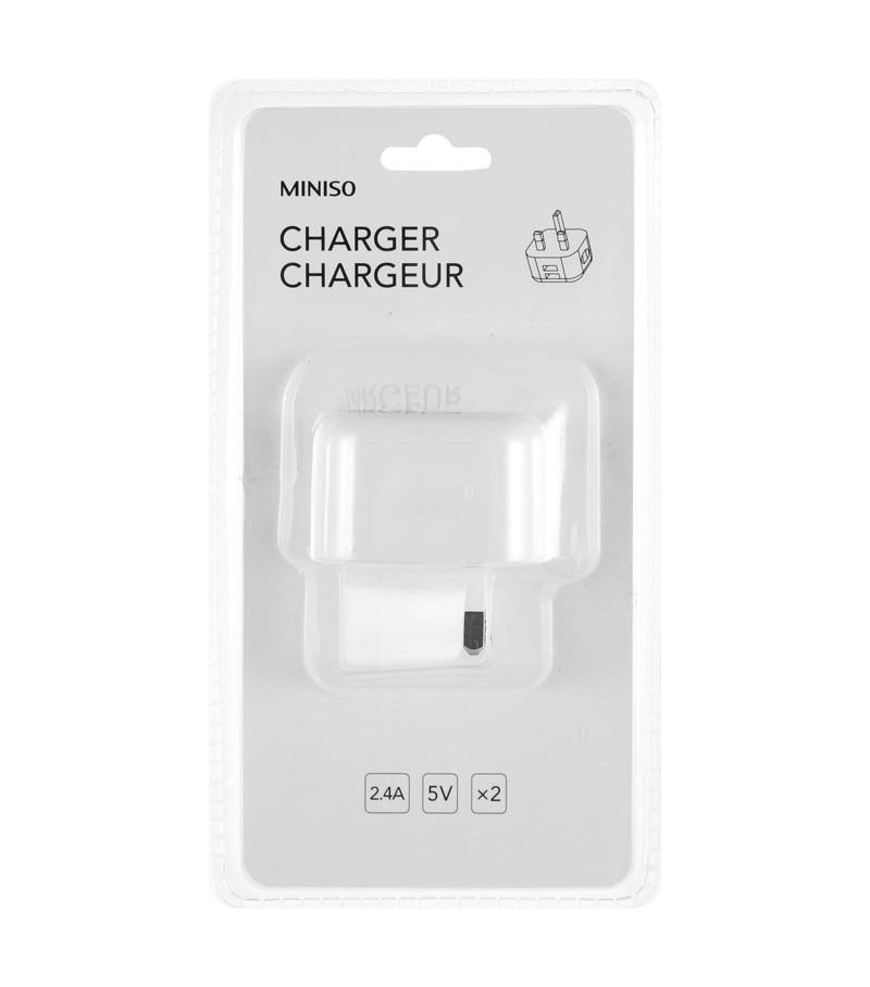 MINISO USB Charger Adaptor Plug