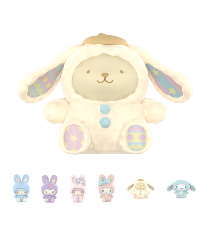 Sanrio Characters Rabbit Series Flock Blind Box Figure