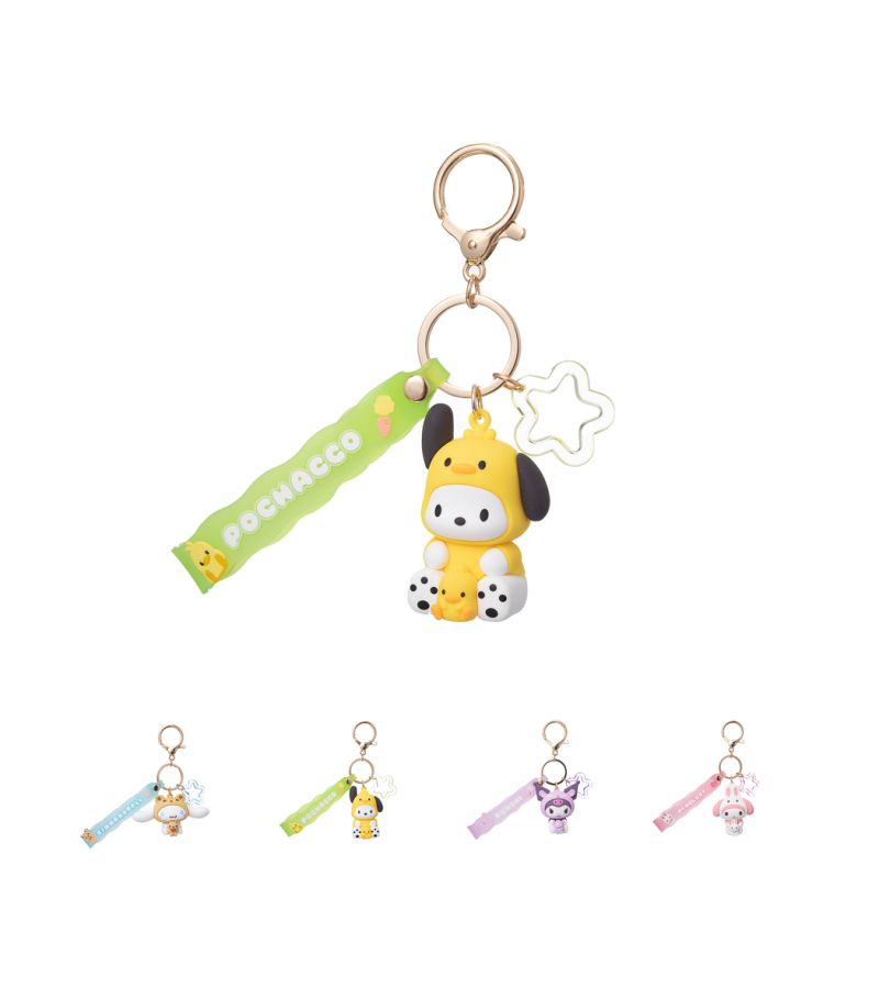 Sanrio Characters Cute Pet Series Keychain (Assorted Characters)