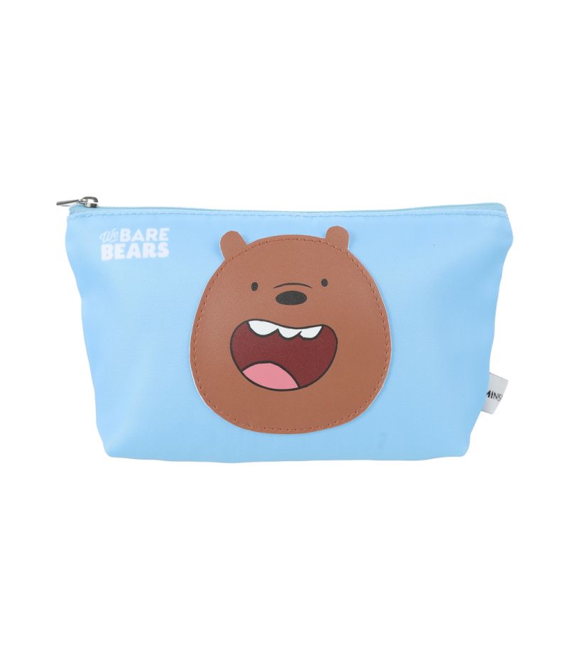 We Bare Bears Collection Trapezoid Cosmetic Bag(Blue)