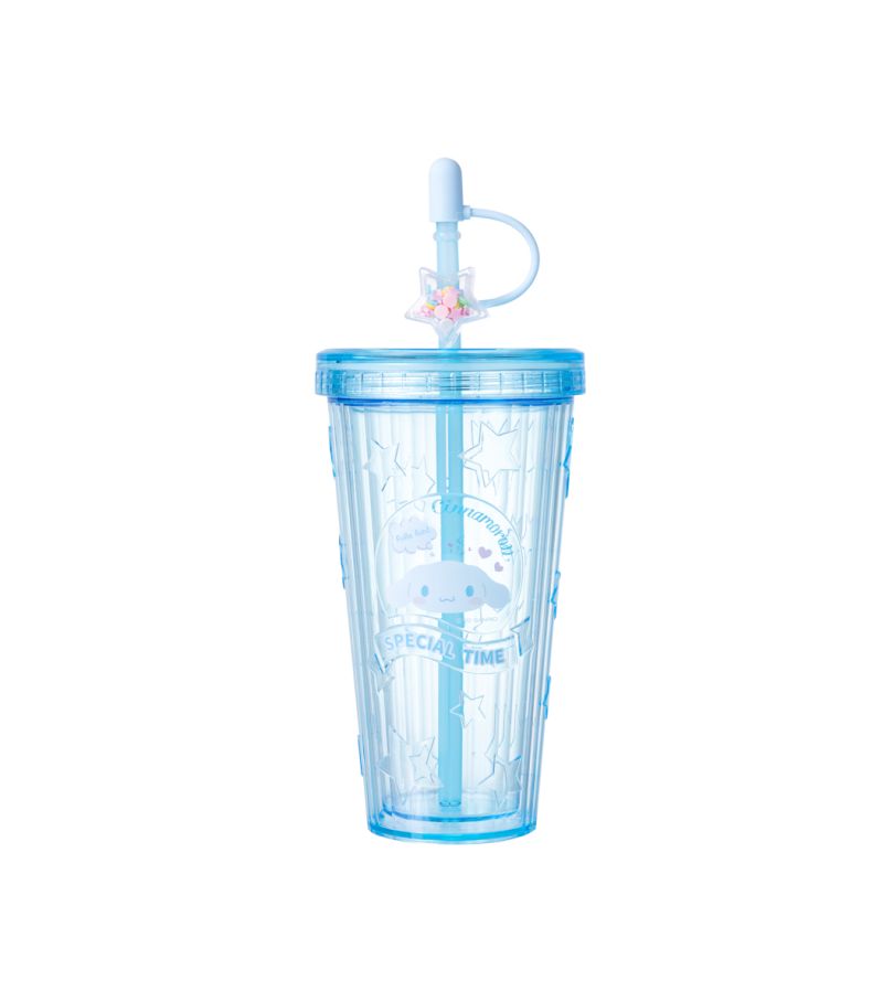 Sanrio Characters Summer Star Tumbler & Straw 420ml (Assorted Characters)