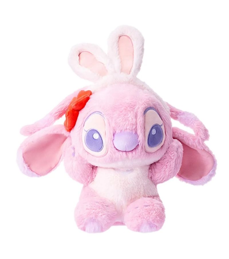 Disney Lilo & Stitch 11 Inch Costume Changing Angel Bunny Plush Soft Toy 