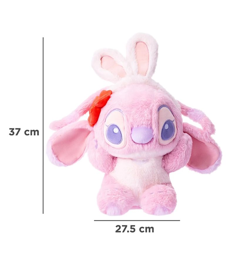 Disney Lilo & Stitch 11 Inch Costume Changing Angel Bunny Plush Soft Toy 