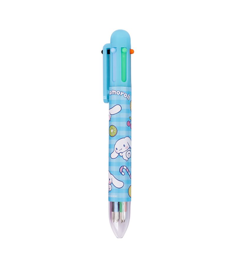 Sanrio Cinnamoroll 6 Colour Ballpoint Pen 0.8mm