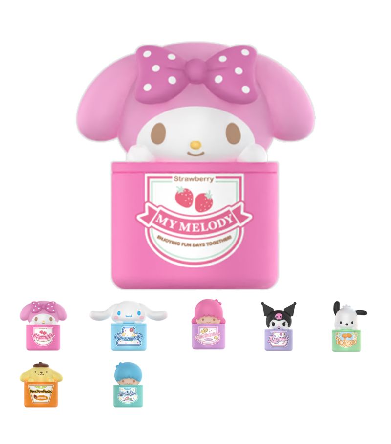 Sanrio Hello Kitty & Friends Series Canister Blind Box Figure Model