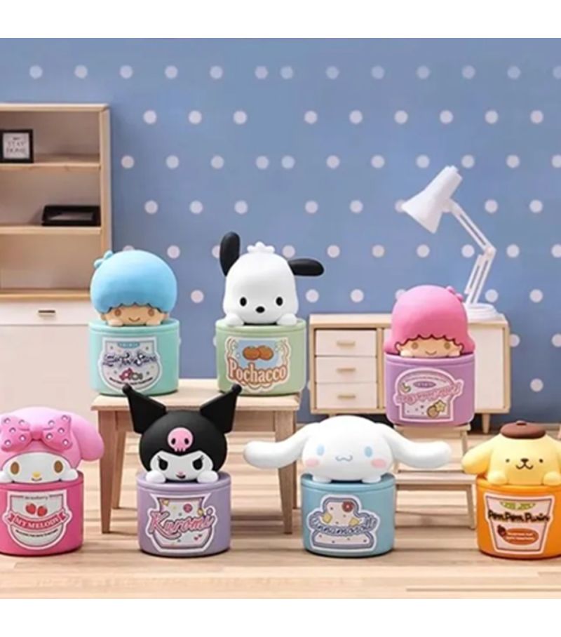 Sanrio Hello Kitty & Friends Series Canister Blind Box Figure Model