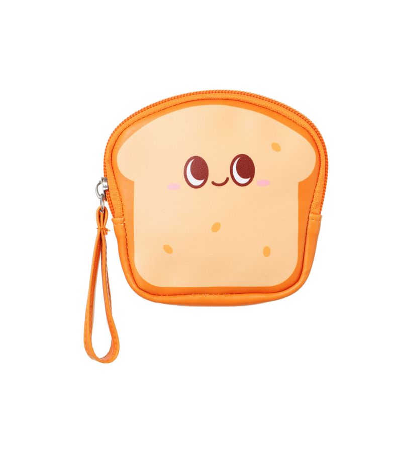 Happy Foods Collection Coin Purse Bread